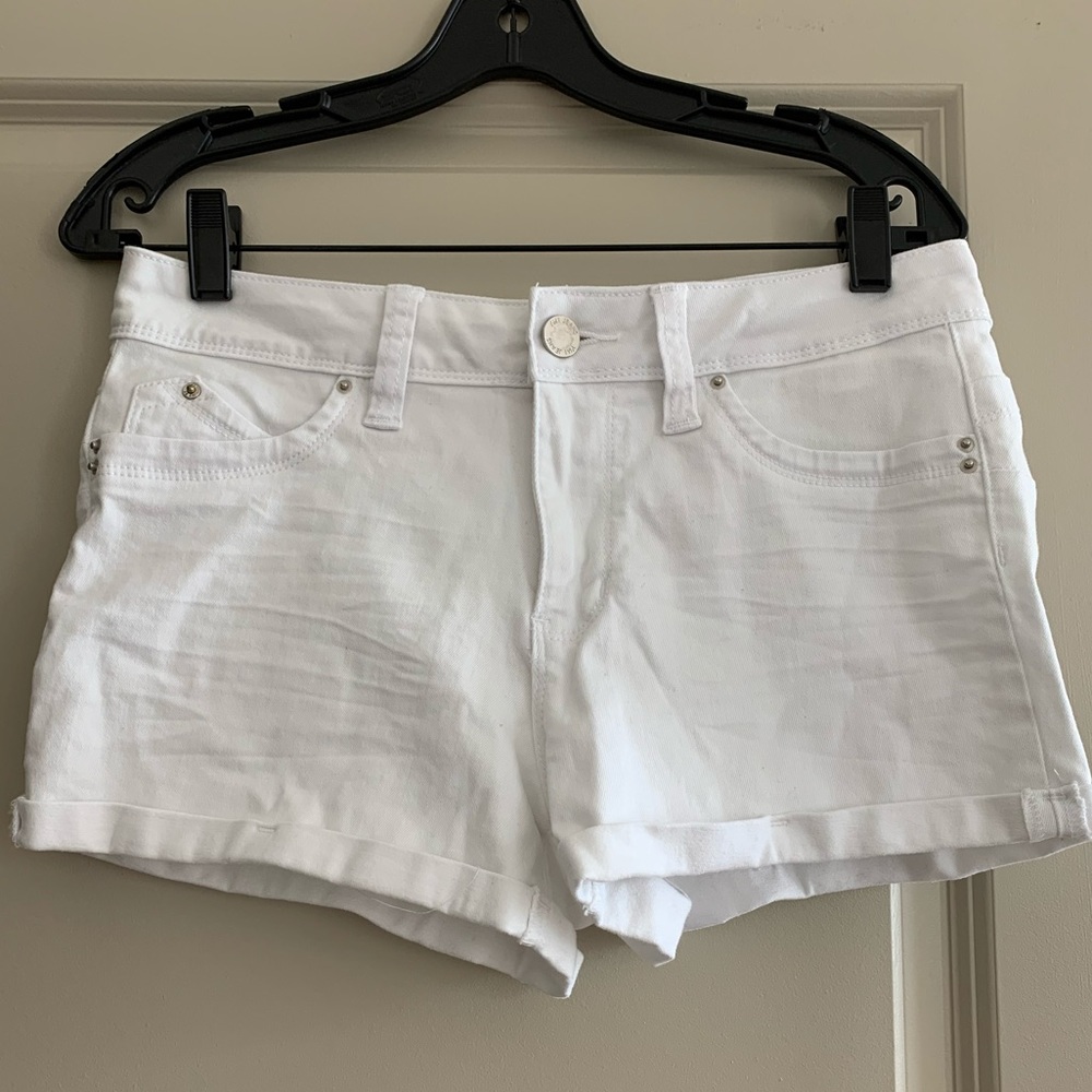 White Shorts Junior Size 9